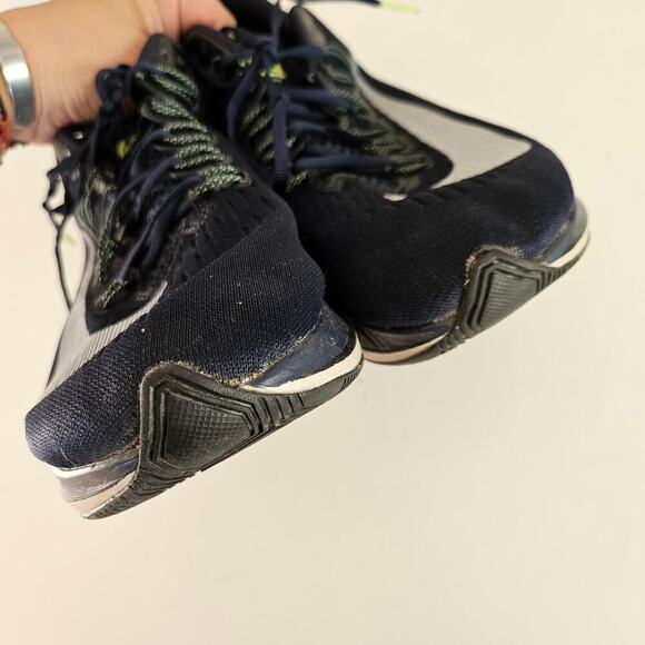 Nike Zoom Fly Running Shoe Sneaker‎ Men's 11.5 Obsidian Blue Navy Lime Racing - Picture 4 of 10